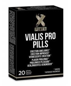 Vialis Pro Pills - Stimulant sexuel, 20 gélules